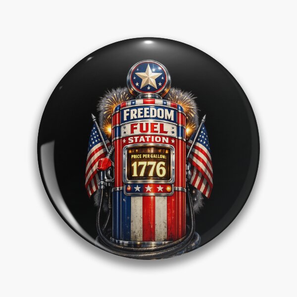 Item preview, Freedom Fuel Station 4th of July Gift designed and sold by XYZ Studio.