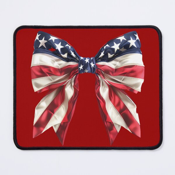 Item preview, Patriotic USA Flag Bow Coquette Aesthetic 4th of July designed and sold by NotasCreativa.