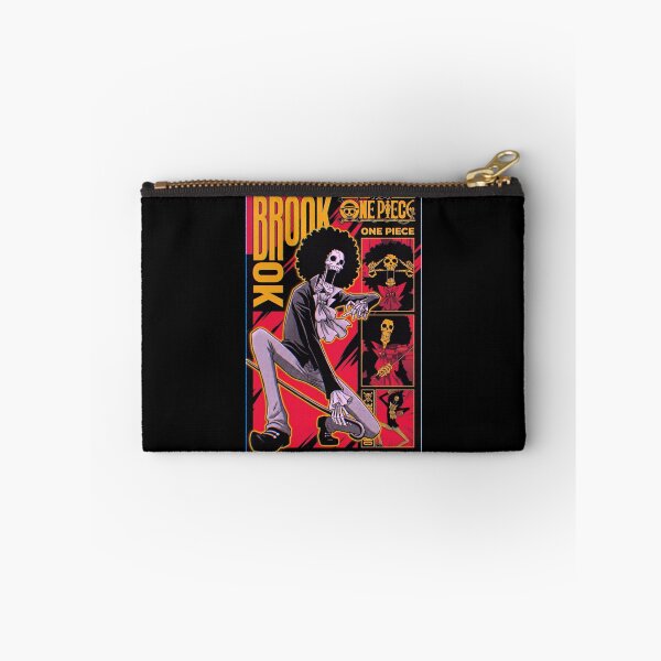 Item preview, One Piece Brook Retro Manga Poster design designed and sold by Moonshroomarts.