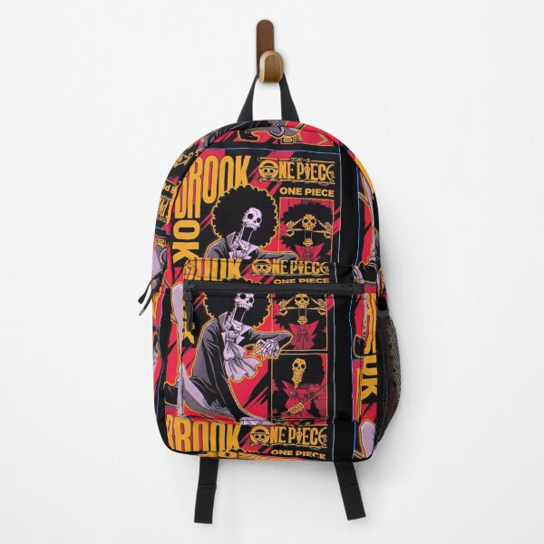 Item preview, One Piece Brook Retro Manga Poster design designed and sold by Moonshroomarts.