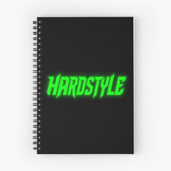 Artikelvorschau, Hardstyle Neon Green Rave Typografie Design entworfen und verkauft von SPAZE-Typo.