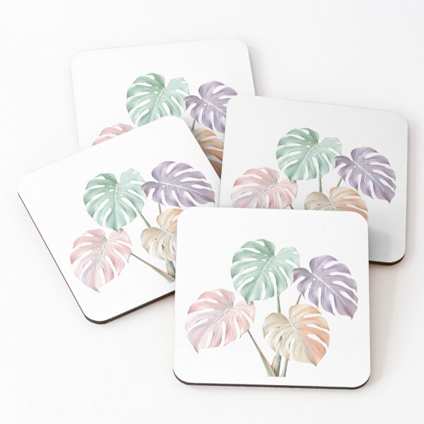 Item preview, Monstera Leaves Tropical Jungle Foliage Lush designed and sold by Prints by Mat.