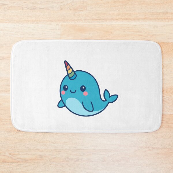 Item preview, Be Magical Narwhal - Colorful Kawaii Sticker designed and sold by foryouandyours.