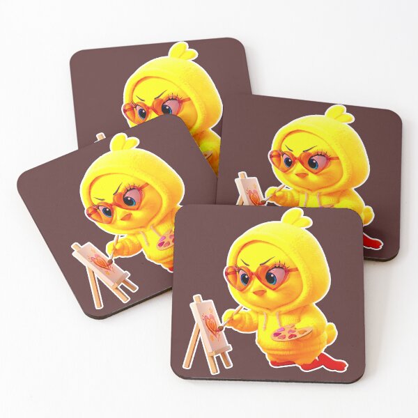 Item preview, Cute Chick Vibes – Adorable Baby Chick Stickers & Kawaii Art designed and sold by Cyber-ART-Studio.