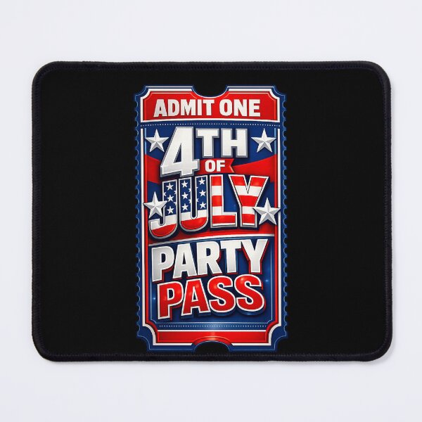 Item preview, 4th of July Party Pass 4th of July Gift designed and sold by XYZ Studio.