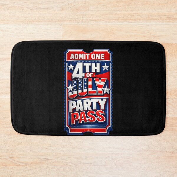Item preview, 4th of July Party Pass 4th of July Gift designed and sold by XYZ Studio.