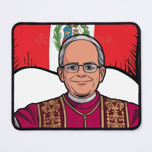 Item preview, “Pope Leo XIV – Art Inspired by Peru” designed and sold by ArteVirtual28.