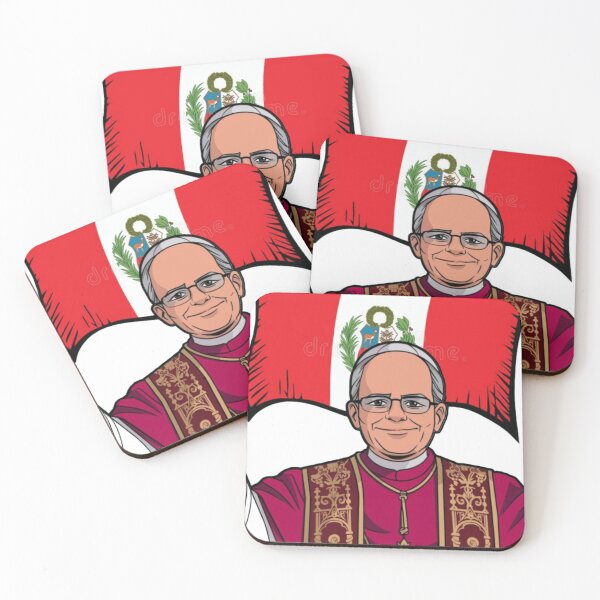 Item preview, “Pope Leo XIV – Art Inspired by Peru” designed and sold by ArteVirtual28.