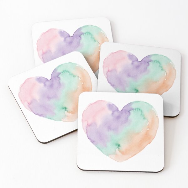 Item preview, Heart Soft Hues Storytelling Romantic designed and sold by Prints by Mat.