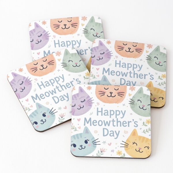 Item preview, Happy Meowther's Day Card designed and sold by popsessiveart.