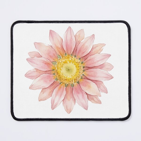 Item preview, Pink Sunflower Summer Garden Botanical Warm designed and sold by Prints by Mat.