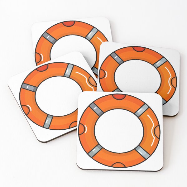 Item preview, Life Bouy sticker | Postcards from Abroad collection designed and sold by BellaDesignCo.