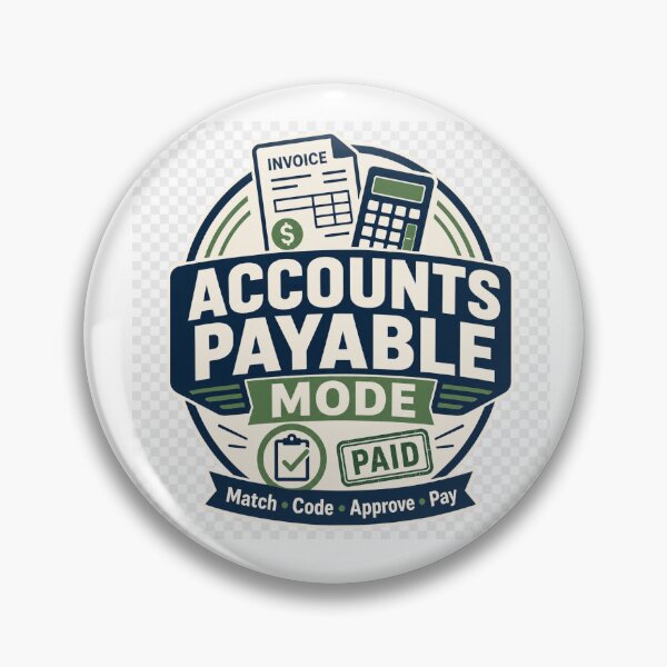 Item preview, Accounts Payable Mode Funny Accounting Shirt & Sticker designed and sold by Funnydesign4u.