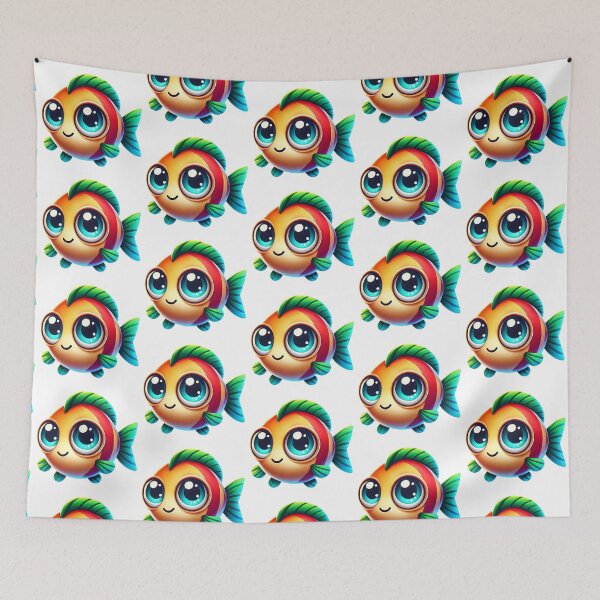 Item preview, Adorable Killifish designed and sold by Sillytoe.