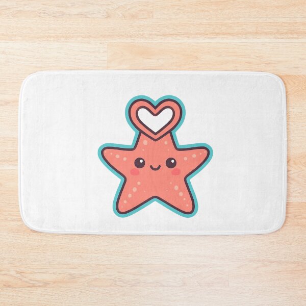 Item preview, Spread Love Starfish - Cute Ocean Kawaii Sticker designed and sold by foryouandyours.