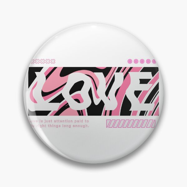 Item preview, Pink Streetwear Love Quote Design designed and sold by CalculatedChaos.