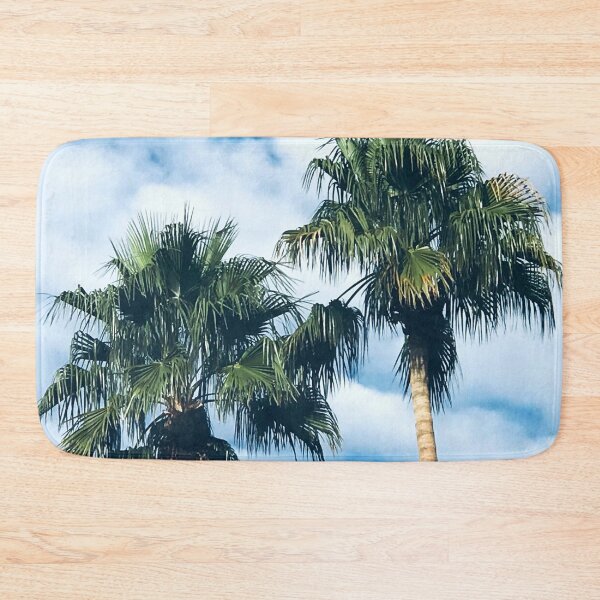 Item preview, Palm Trees In Sky With Big White Clouds designed and sold by DEC02.