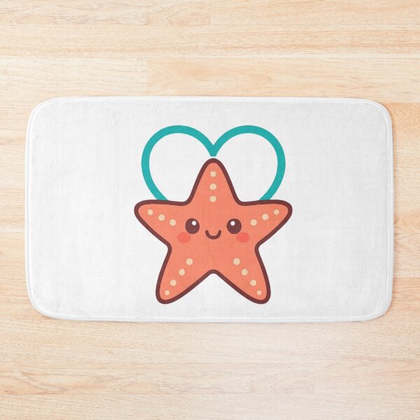 Item preview, Spread Love Starfish - Cute Ocean Kawaii Sticker designed and sold by foryouandyours.