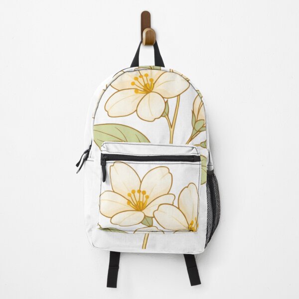Item preview, Gold Line Art Jasmine – Elegant Minimal Floral Illustration designed and sold by Joyfulfabric.