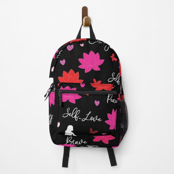 Item preview, Lotus Flower Self-care Motivational Pattern designed and sold by SublimeElle.