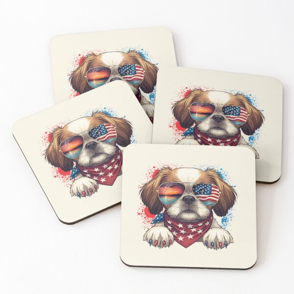 Artikelvorschau, Patriotischer Shih Tzu entworfen und verkauft von BKDIGITALSHOP.