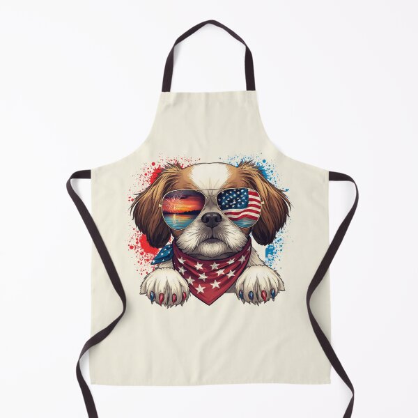 Artikelvorschau, Patriotischer Shih Tzu entworfen und verkauft von BKDIGITALSHOP.