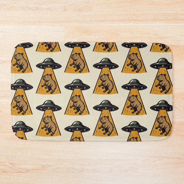 Item preview, Capybara Being Abducted By Aliens designed and sold by Ghost on Toast.