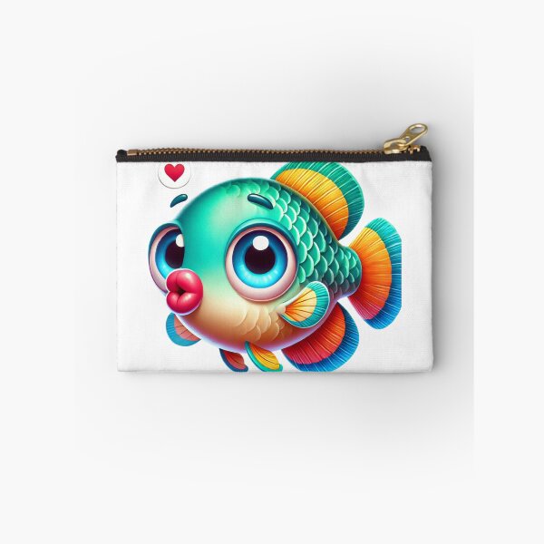 Item preview, Adorable Kissing Gourami Fish designed and sold by Sillytoe.