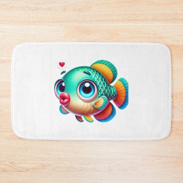 Item preview, Adorable Kissing Gourami Fish designed and sold by Sillytoe.