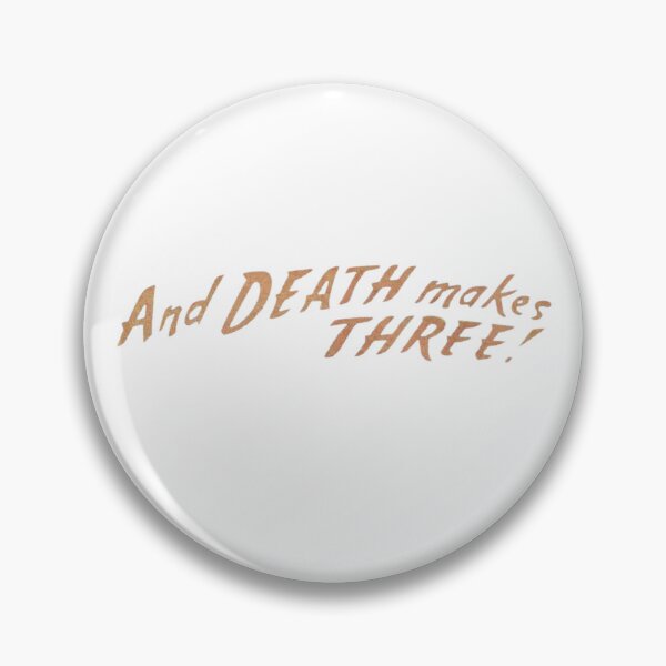 Item preview, And Death Makes Three Vintage Retro Horror Comic Book Quote designed and sold by Lilith.3x313 Vault.