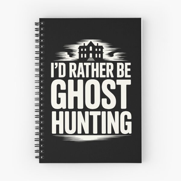 Item preview, I'd Rather Be Ghost Hunting Paranormal Investigator Funny Ghost Hunter Gift designed and sold by Say It With Ink.