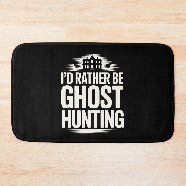 Item preview, I'd Rather Be Ghost Hunting Paranormal Investigator Funny Ghost Hunter Gift designed and sold by Say It With Ink.