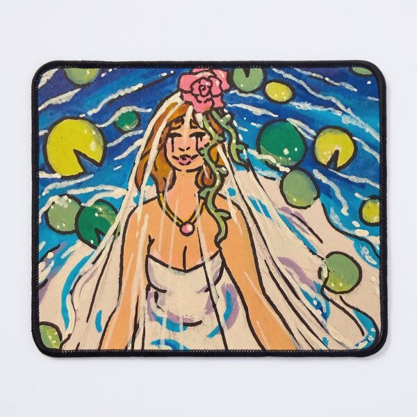 Item preview, The Bride in the Lilypad Pond designed and sold by AvalonUnmuzzled.