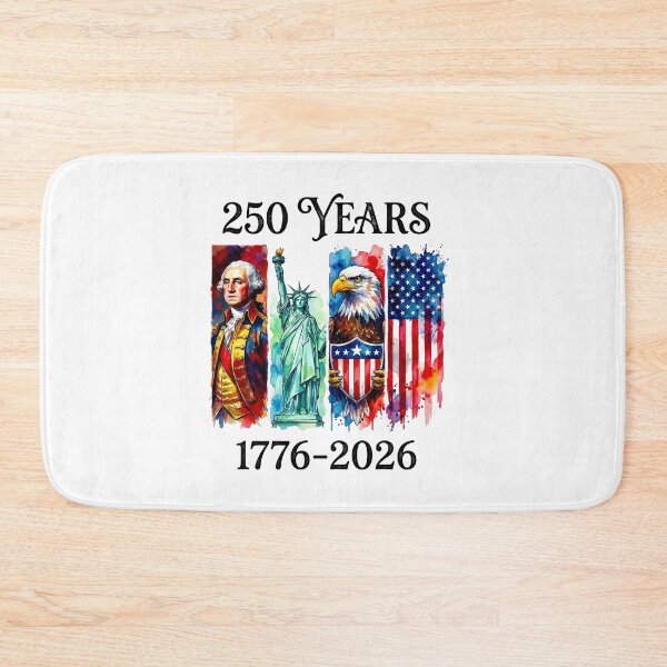 Item preview, USA 250 Years 1776 2026 Patriotic Icons 4th of July designed and sold by Color World.