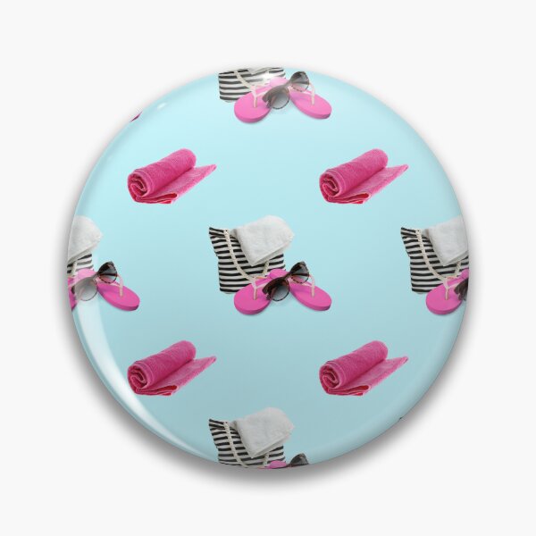 Item preview, Beach towel and flip flops designed and sold by Meli-moo.