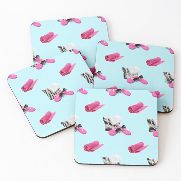 Item preview, Beach towel and flip flops designed and sold by Meli-moo.