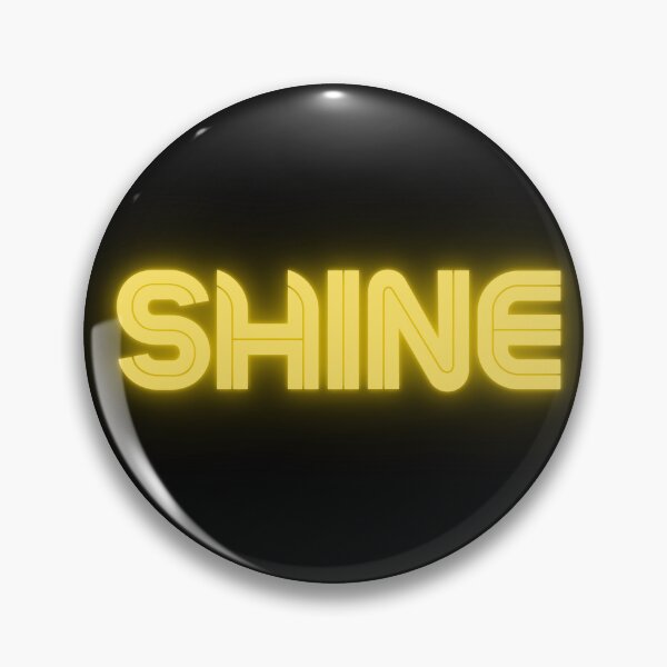 Item preview, Yellow Neon Shine Typography Design designed and sold by CalculatedChaos.