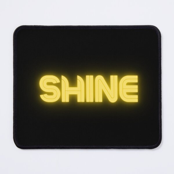 Item preview, Yellow Neon Shine Typography Design designed and sold by CalculatedChaos.