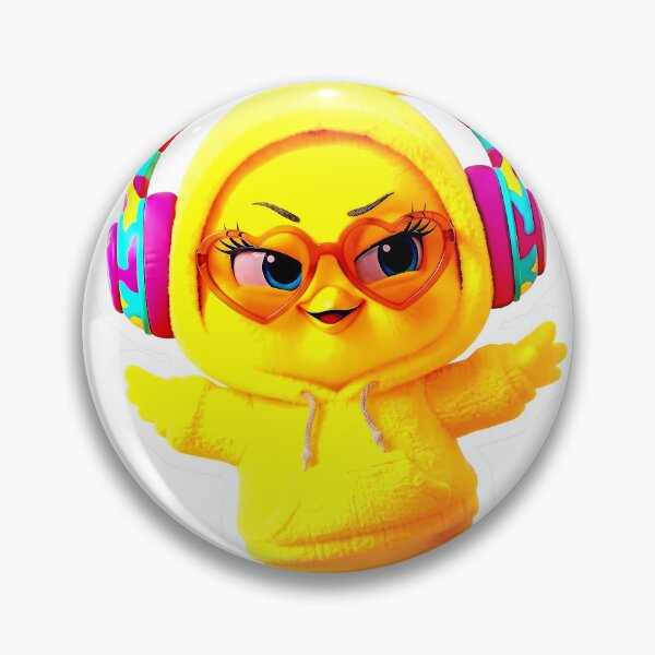 Item preview, Cute Chick Vibes – Adorable Baby Chick Stickers & Kawaii Art designed and sold by Cyber-ART-Studio.