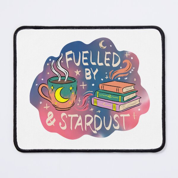 Item preview, Fuelled by Coffee, Books, and Stardust designed and sold by Vgdraw.