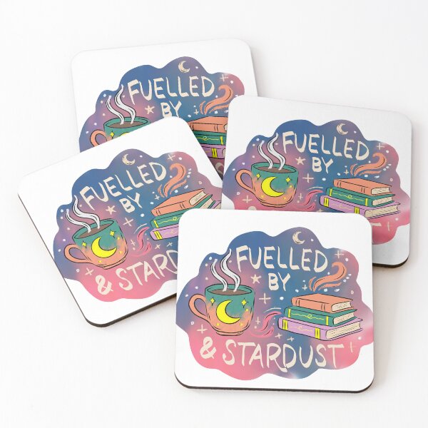 Item preview, Fuelled by Coffee, Books, and Stardust designed and sold by Vgdraw.