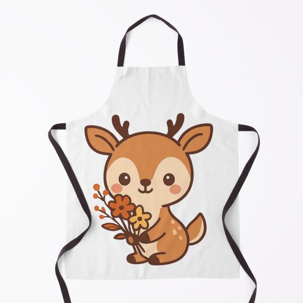 Item preview, Bloom Where You Are Deer - Forest Kawall Sticker designed and sold by foryouandyours.