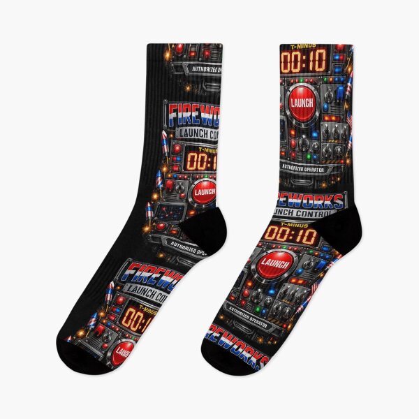 Item preview, Fireworks Launch Control 4th of July Gift designed and sold by XYZ Studio.