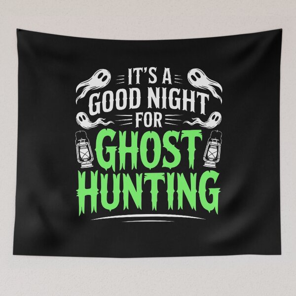 Item preview, It's a Good Night for Ghost Hunting Paranormal Investigator Halloween Gift designed and sold by Say It With Ink.