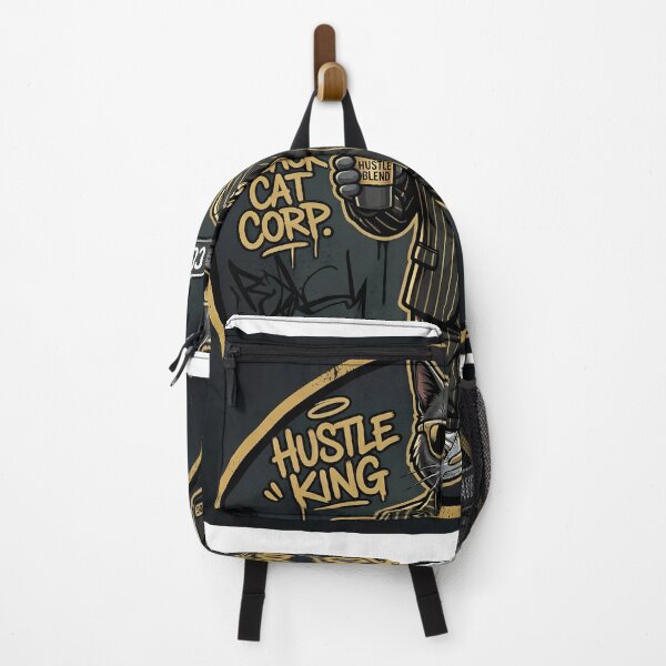 Item preview, Hustle King Cat Boss Streetwear Funny Hip Hop T-Shirt Art designed and sold by Presshue.