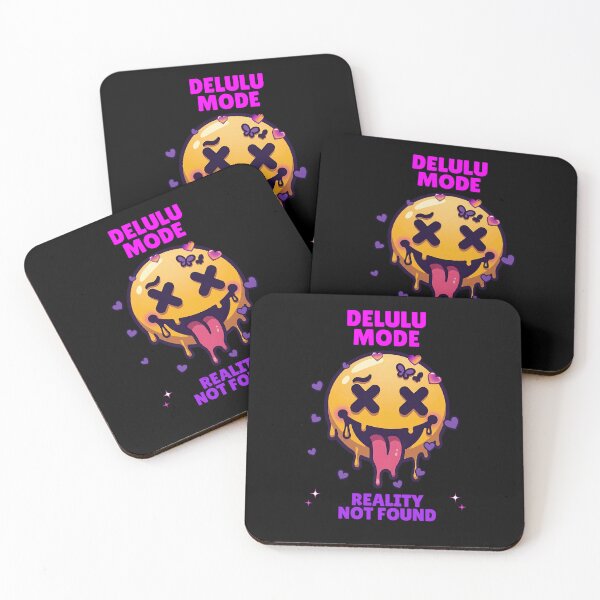 Item preview, Delulu Mode Reality Not Found Funny Melting Emoji Design designed and sold by Y2kSurge.