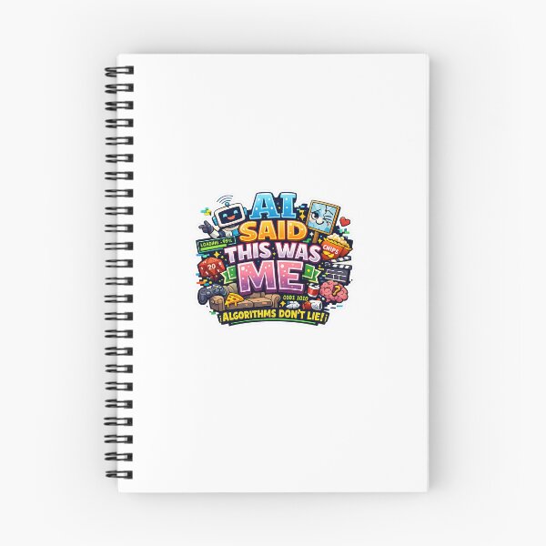 Item preview, AI Said This Was Me – Funny Self Roast Sticker / Tee designed and sold by Kemetic Studio.