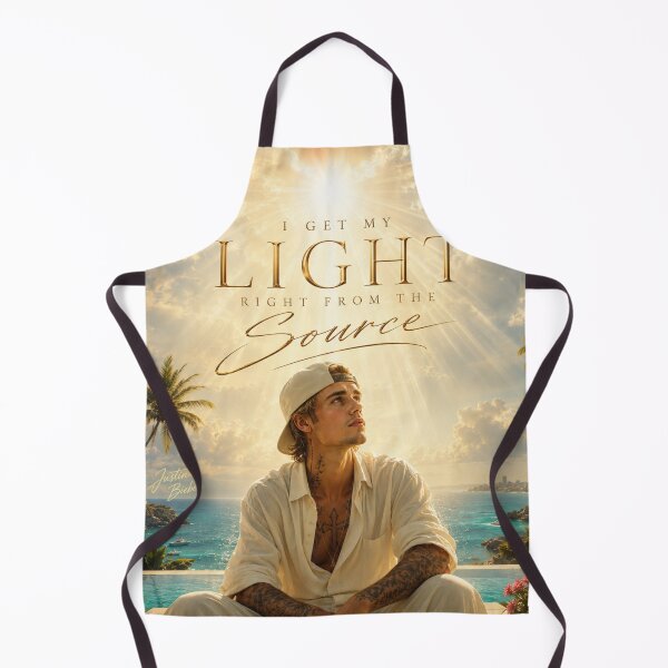 Item preview, "I Get My Light Right From The Source" – Justin Bieber Inspired Summer Faith Quote Poster designed and sold by PeacefulHShop.