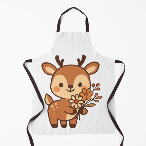 Item preview, Bloom Where You Are Deer - Forest Kawall Sticker designed and sold by foryouandyours.