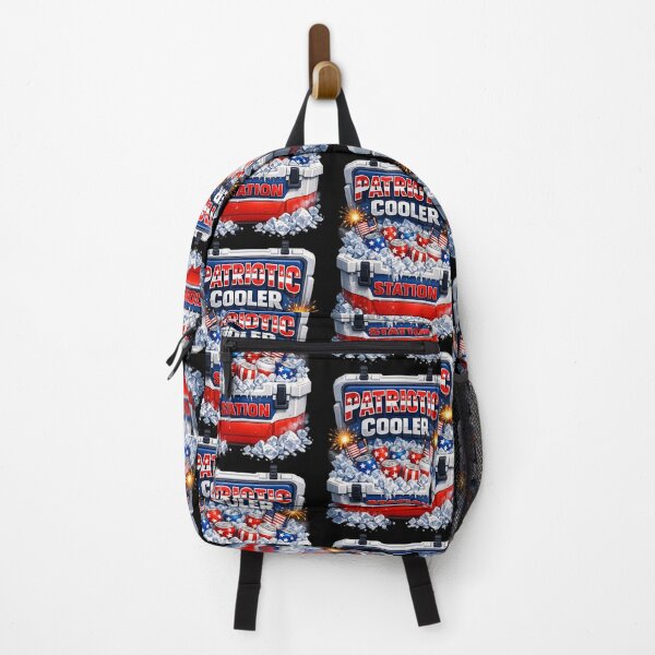 Item preview, patriotic cooler station 4th of July Gift designed and sold by XYZ Studio.